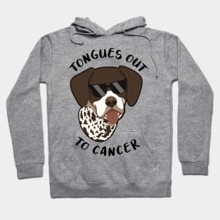 Wyatt - Tongues out to Cancer (light version) Hoodie